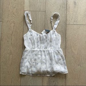 Abercrombie floral tank top
